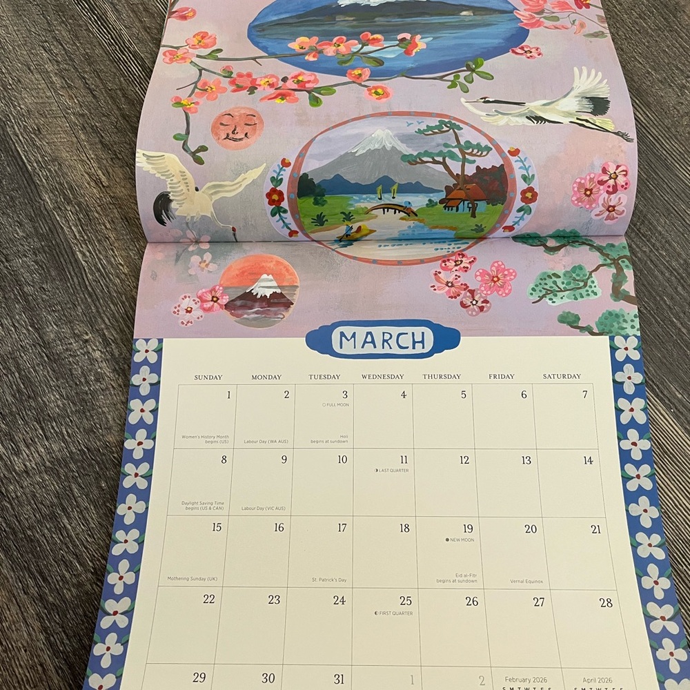 2026 World of Nathalie Lété Wall Calendar 2026! IN STOCK! Ready to ship! - Picture 13 of 16
